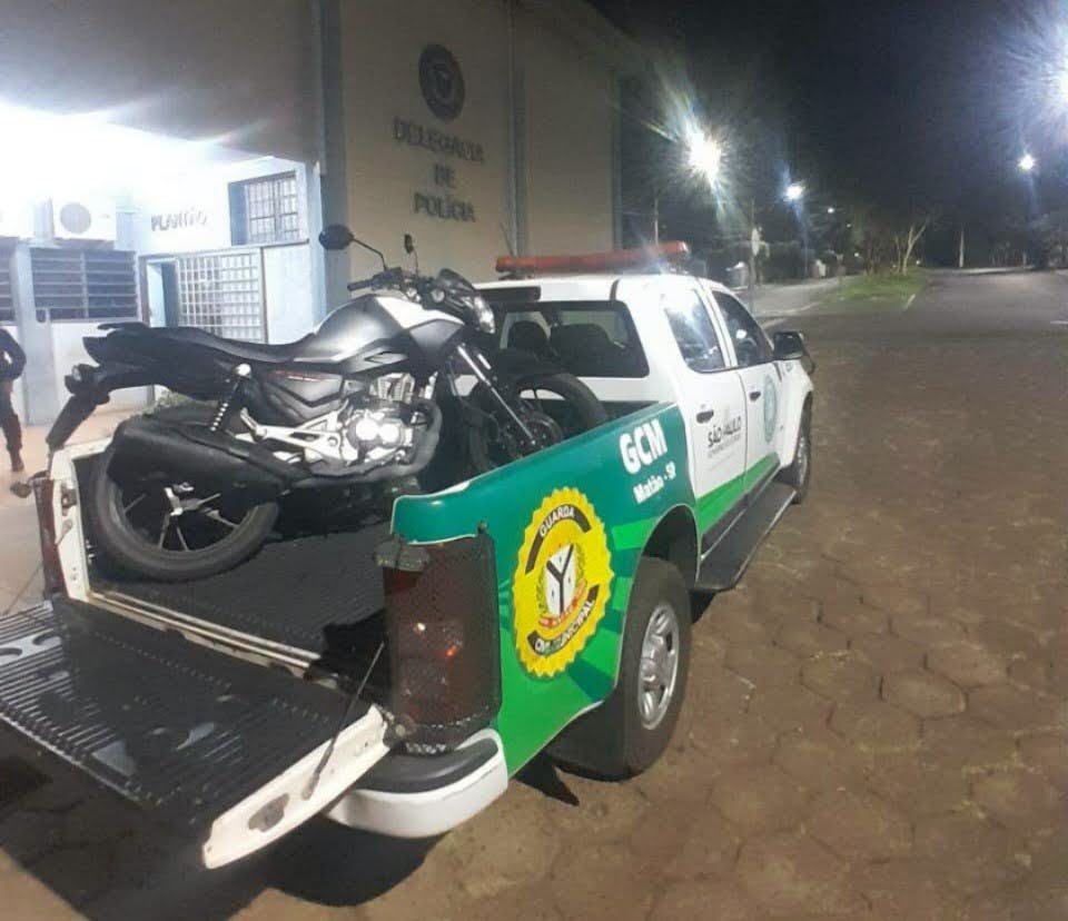 Na região: Guarda Civil Municipal recupera motocicleta furtada e localiza proprietário em Matão