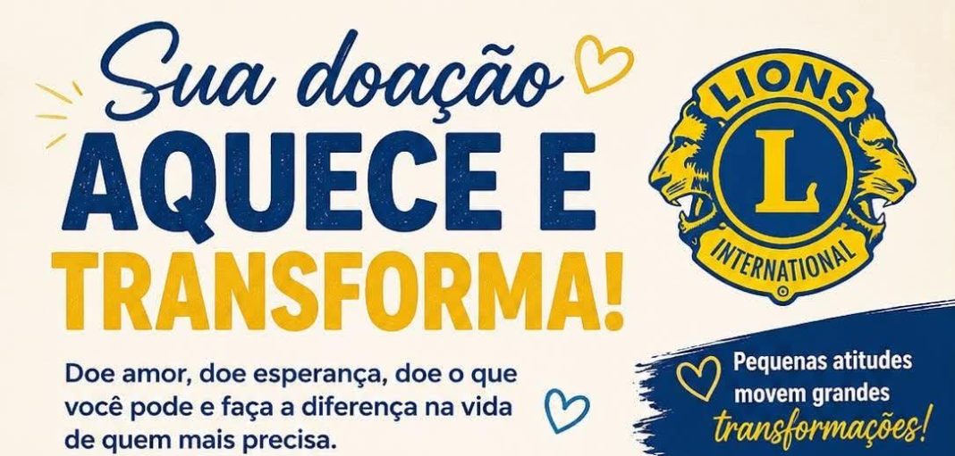 Compromisso coletivo: Lions Clube de Taquaritinga intensifica campanha solidária para arrecadar donativos às famílias afetadas pela tempestade