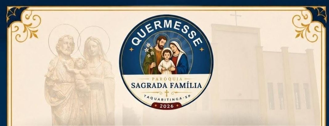 Fé e solidariedade: Paróquia Sagrada Família inicia campanha de arrecadação para a quermesse 2026 e convida comunidade a colaborar