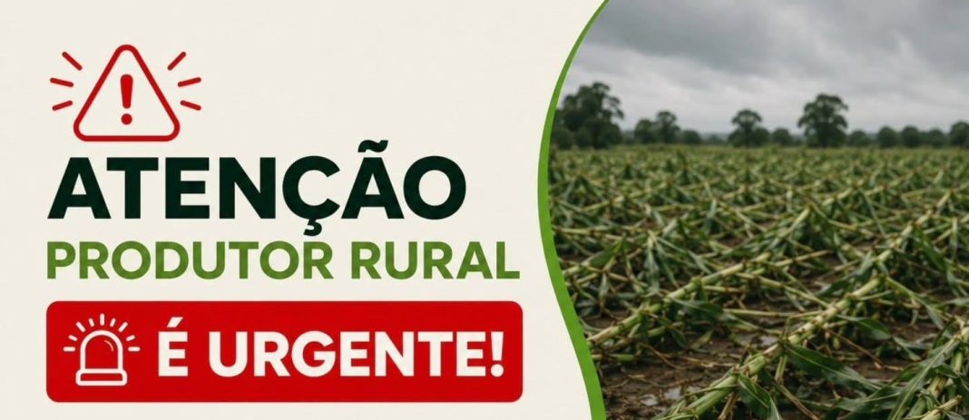 Agricultura: Sindicato Rural faz apelo para que produtores informem prejuízos causados pela tempestade em Taquaritinga