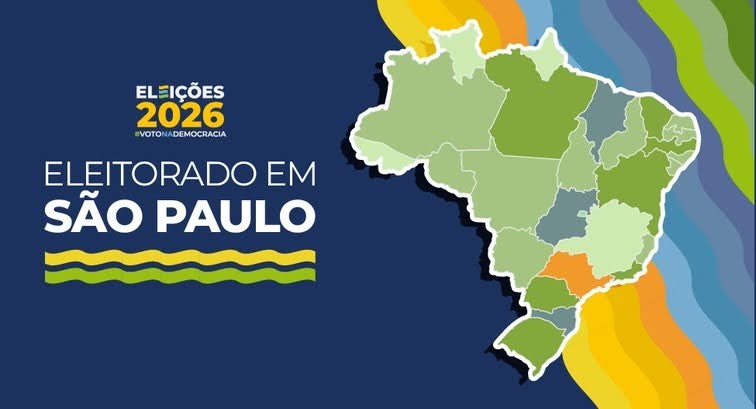 Eleições 2026: 10 cidades de SP concentram mais eleitores que todo o Norte ou o Centro-Oeste