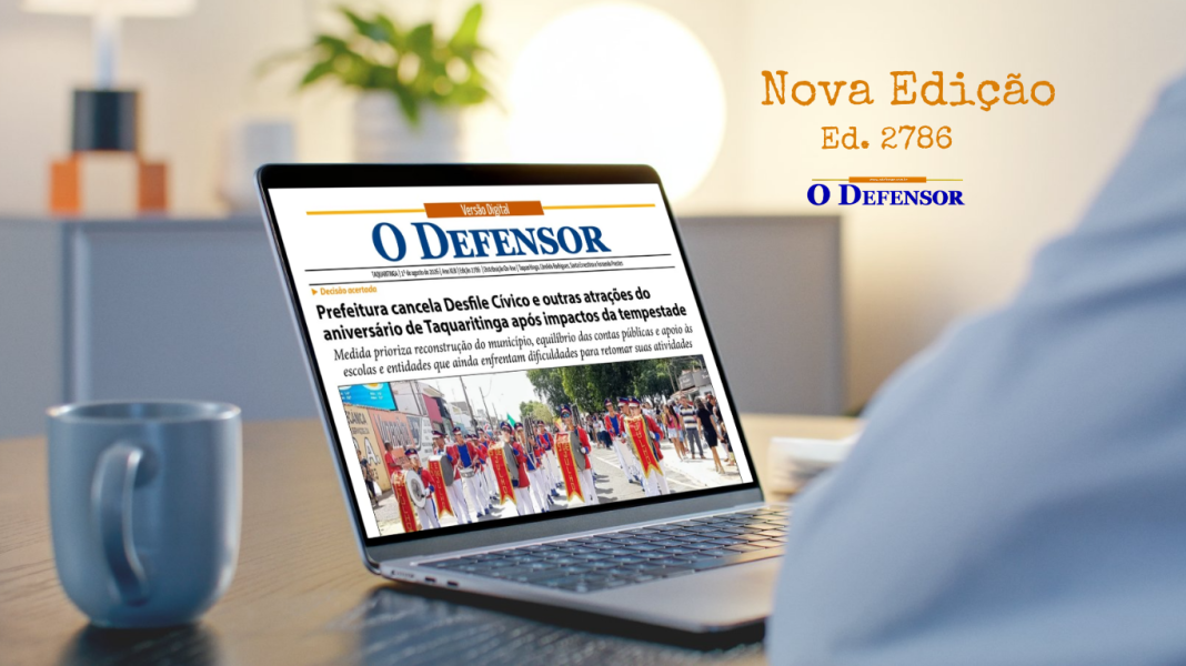 Jornal O Defensor – 1º de agosto de 2026 – Versão Digital