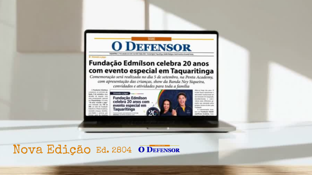 Jornal O Defensor – 1º de setembro de 2026 – Versão Digital