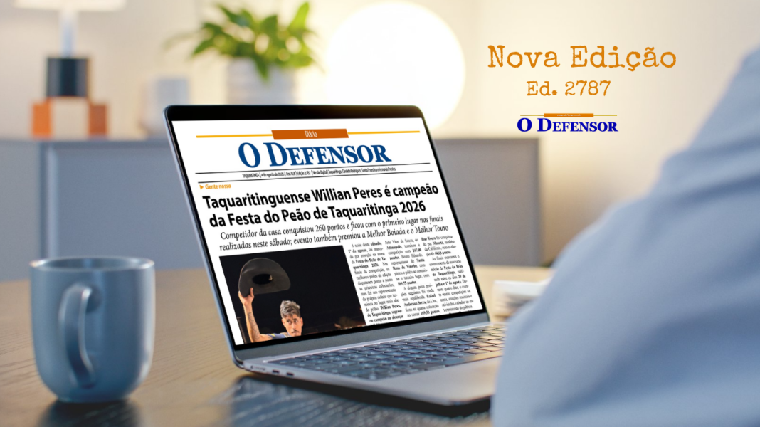 Jornal O Defensor – 4 de agosto de 2026 – Versão Digital