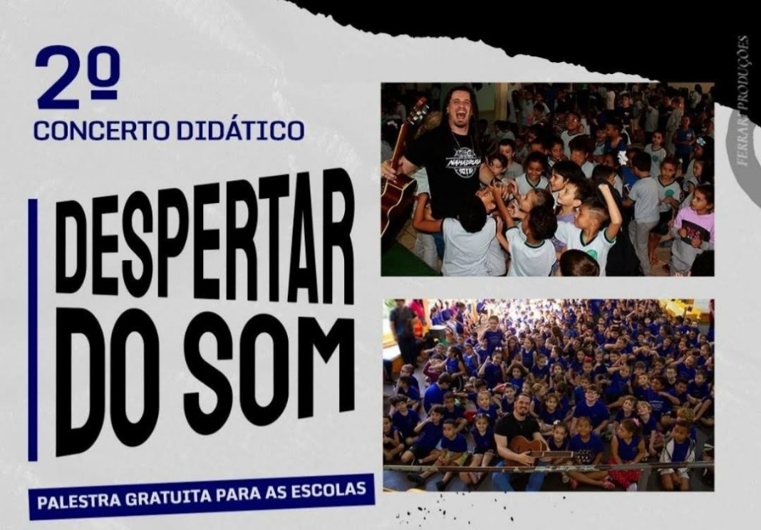 Cultura: Concerto Didático leva música às escolas de Taquaritinga até setembro