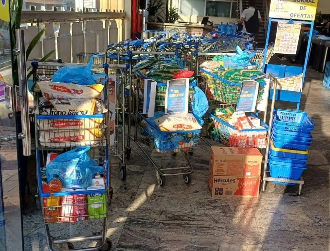 Solidariedade: Ação do Bem arrecada alimentos e produtos para famílias atingidas por tempestade em Taquaritinga