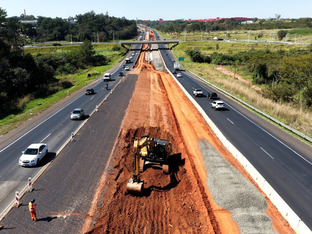 Na região: Obras de R$ 450 milhões avançam na Rodovia Washington Luís entre Mirassol e Cedral