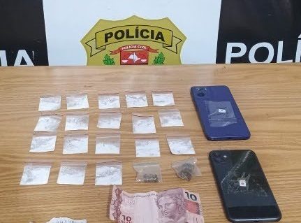 Fuga a pé: Força Tática apreende adolescentes com porções de cocaína em Taquaritinga