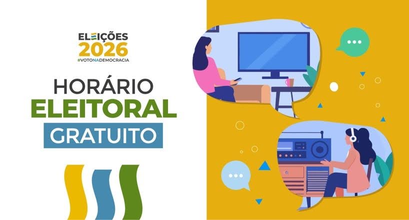 Eleições 2026: Horário eleitoral gratuito começa nesta sexta (28) na TV e no rádio