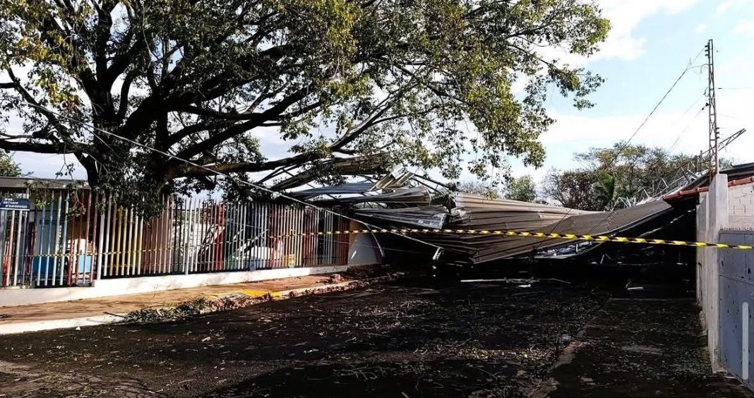 Após danos: Escola Estevam Salvagni prepara retomada das aulas em novo endereço
