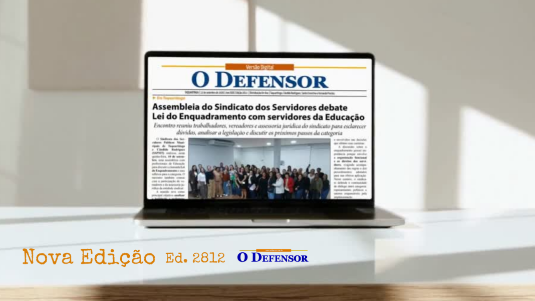 Jornal O Defensor – 12 de setembro de 2026 – Versão Digital