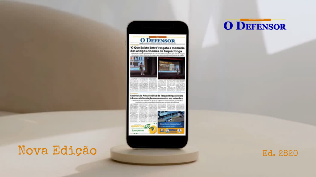 Jornal O Defensor – 24 de setembro de 2026 – Versão Digital