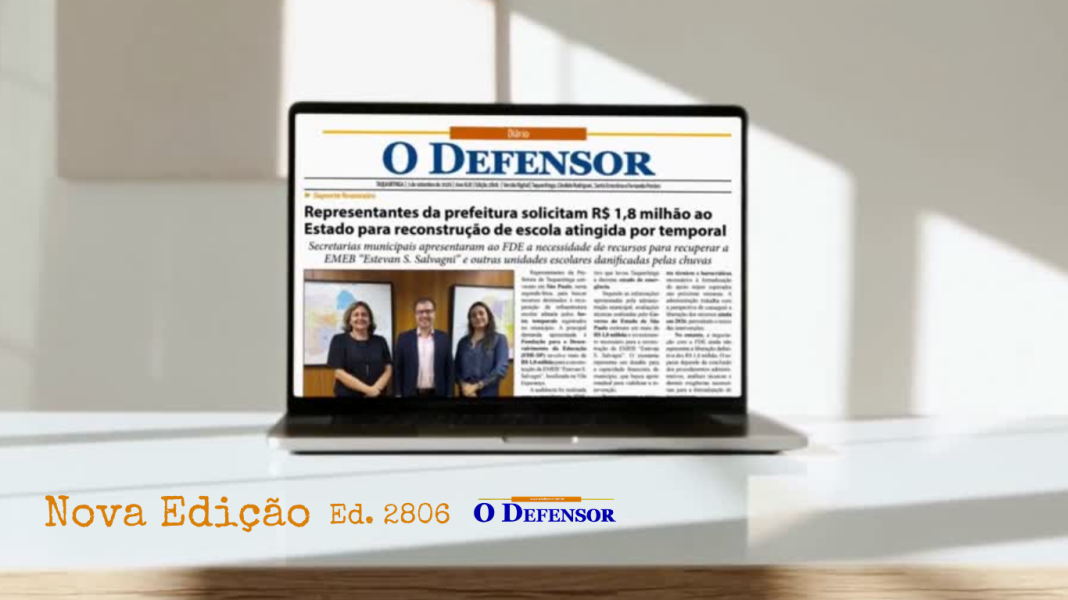 Jornal O Defensor – 3 de setembro de 2026 – Versão Digital