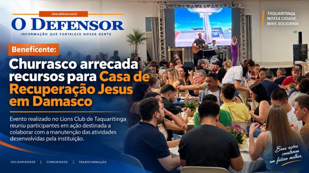 Beneficente: Churrasco arrecada recursos para Casa de Recuperação Jesus em Damasco