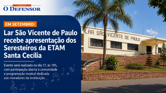 Em setembro: Lar São Vicente de Paulo recebe apresentação dos Seresteiros da ETAM Santa Cecília
