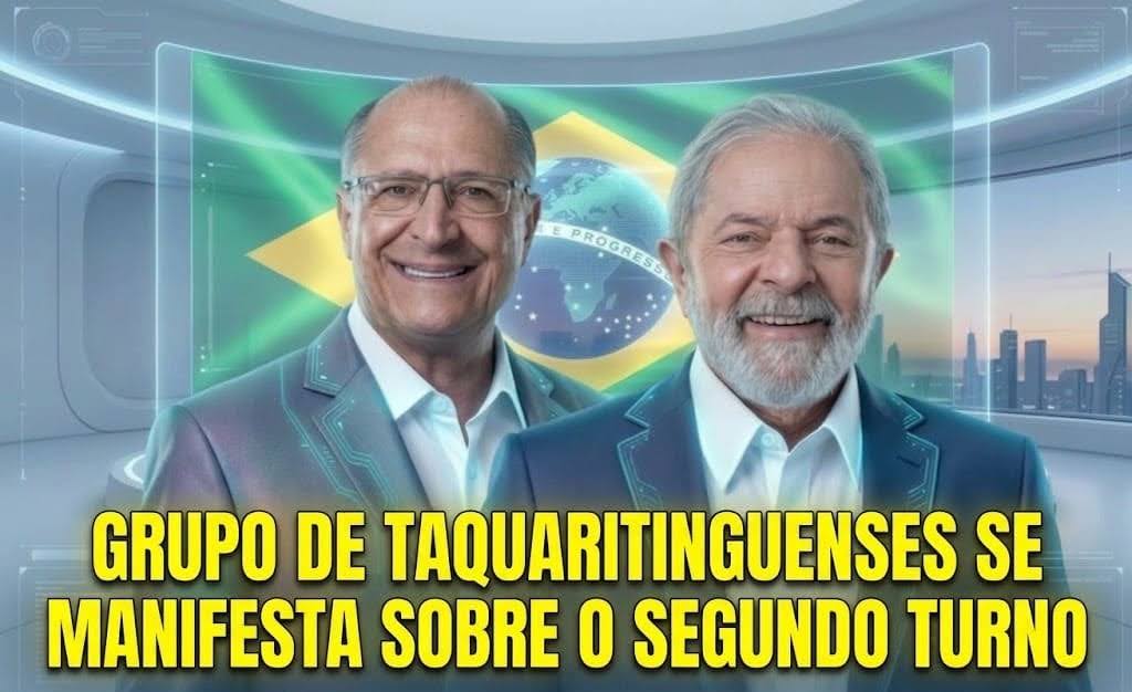 Democracia: Grupo de taquaritinguenses se manifesta sobre o segundo turno
