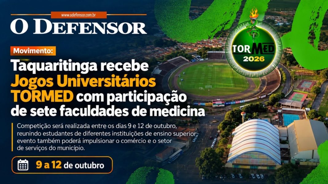 Movimento: Taquaritinga recebe Jogos Universitários TORMED com participação de sete faculdades de medicina